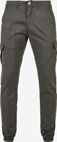 Pantalon cargo Urban Classics en gris : devant