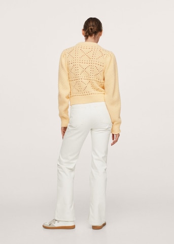 MANGO Pullover 'Polchi' in Gelb