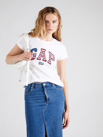 GAP Shirt in White: front