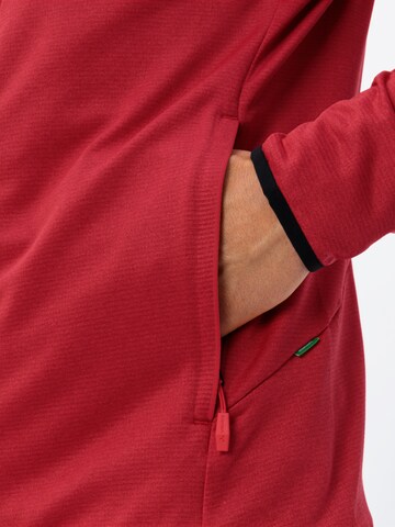 VAUDE Funktionele fleece-jas 'Tekoa' in Rood