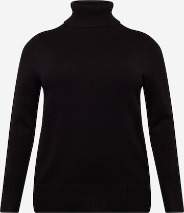 ONLY Carmakoma Pullover 'Fia' in Schwarz: predná strana