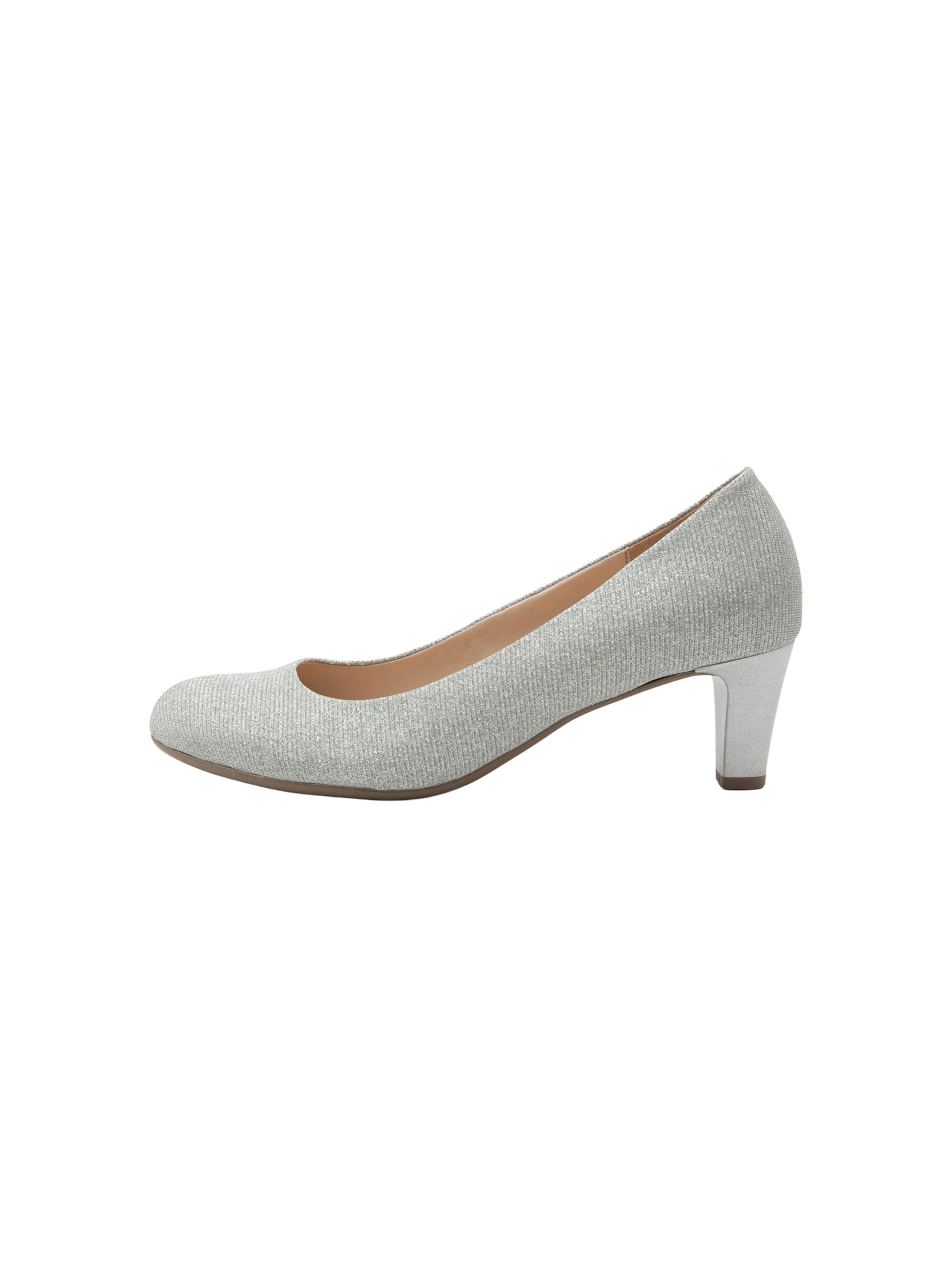 GABOR Pumps in Zilver: voorkant
