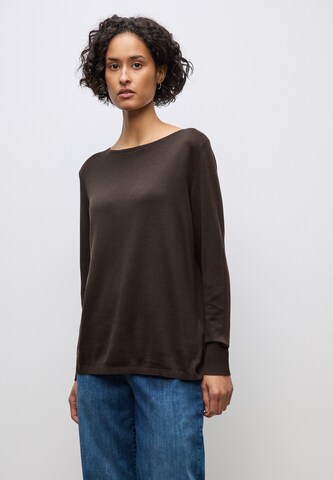 STREET ONE Sweater in Brown: front