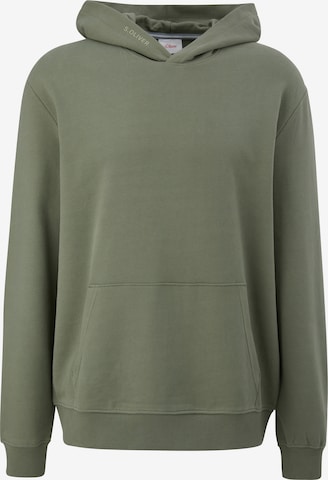 s.Oliver Sweatshirt in Grün: predná strana