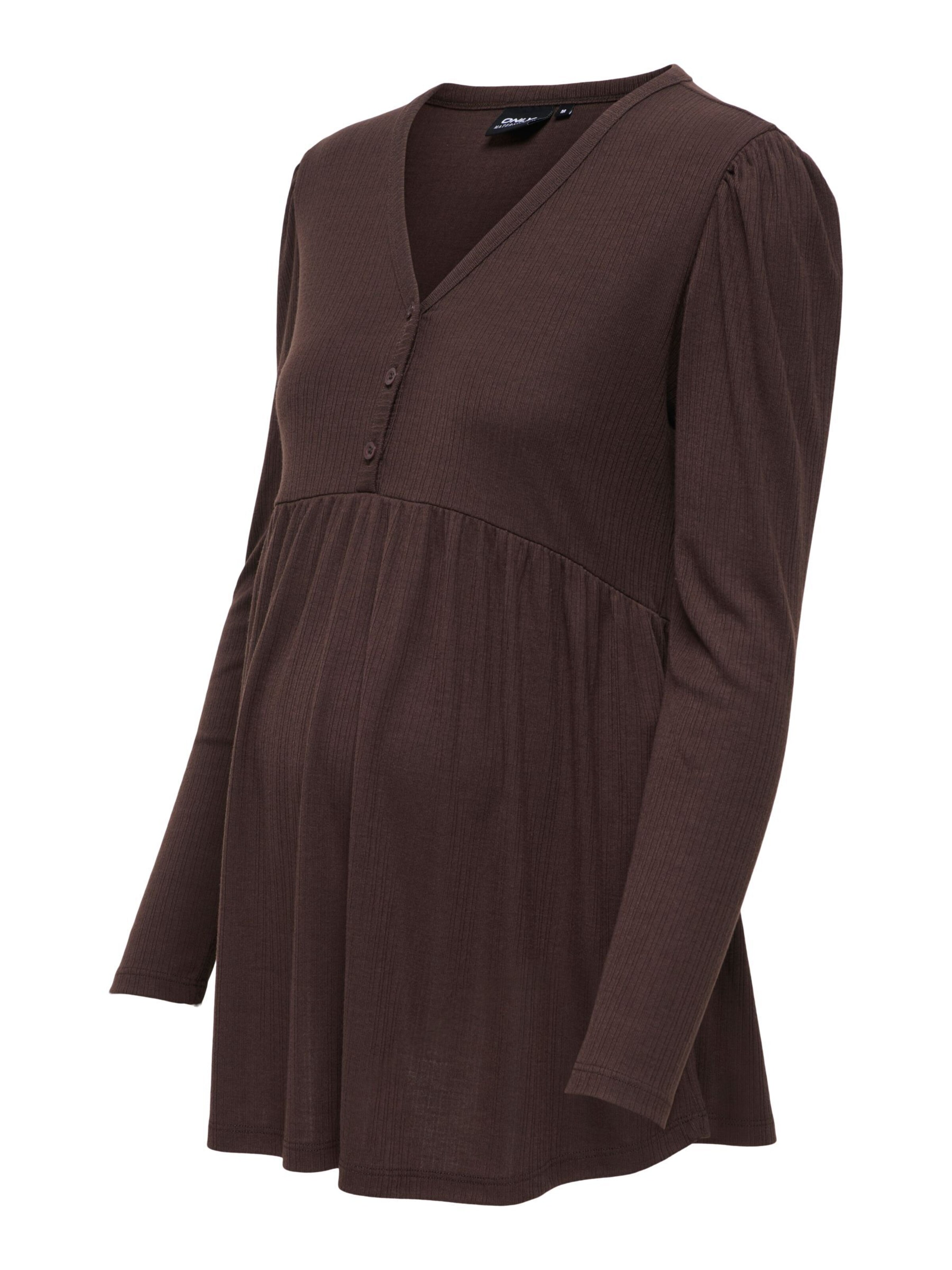 Chemisier 'OLMCamoni' Only Maternity en marron