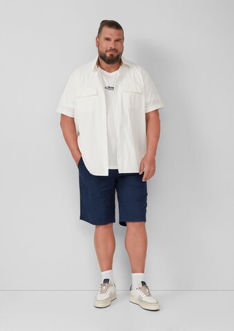 Coupe regular Chemise s.Oliver en blanc
