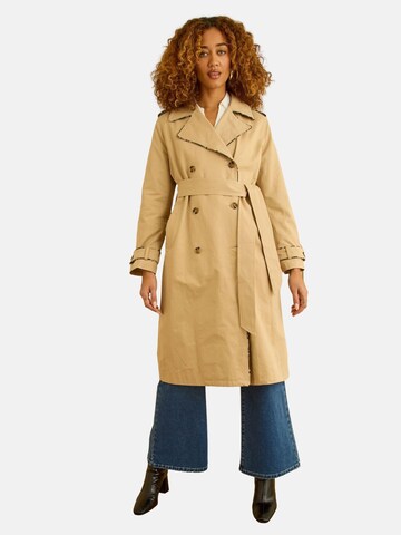 love & roses Kevad-sügismantel, värv beež: eest vaates