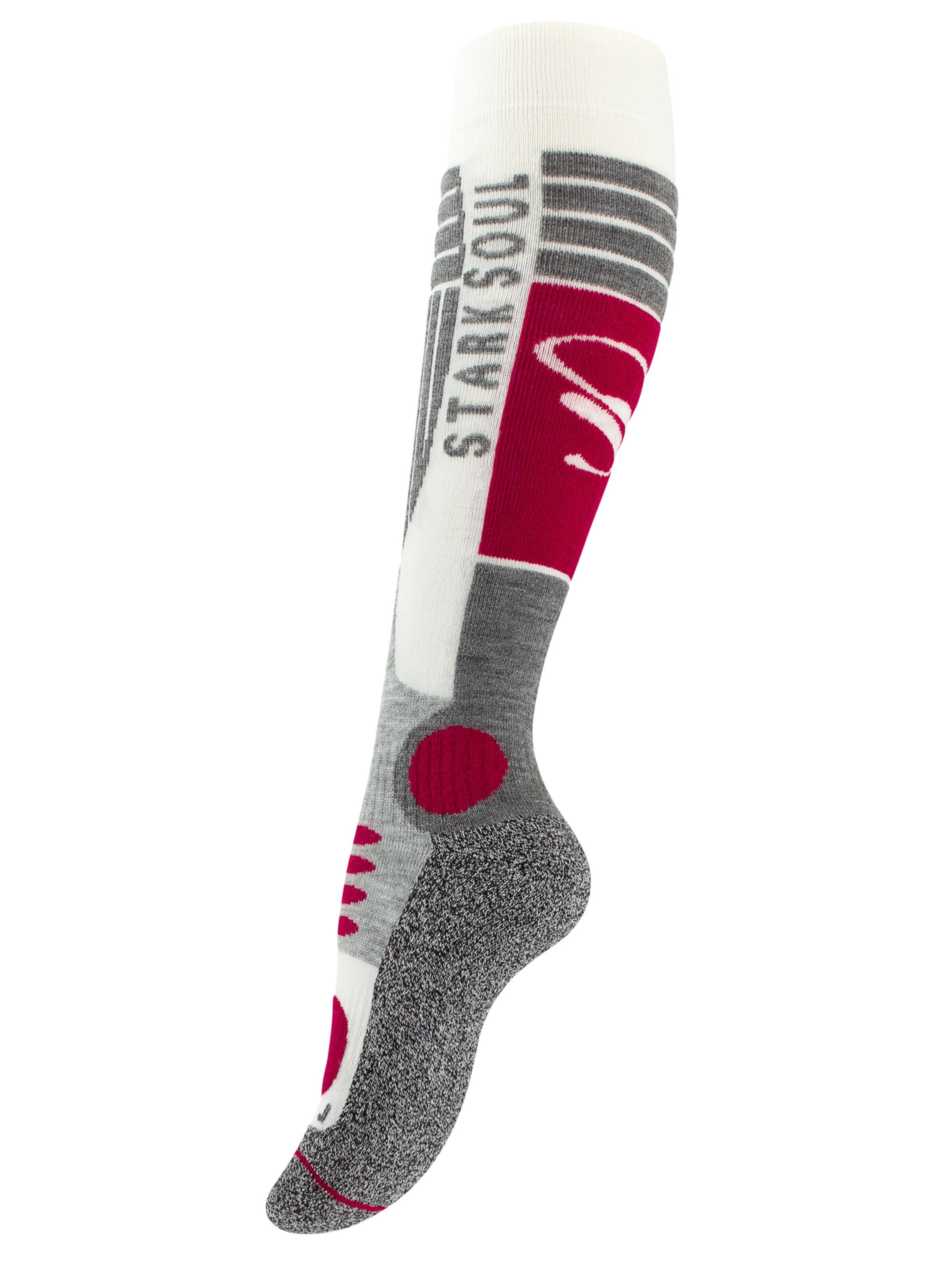 Stark Soul - Meias pelo joelho em branco