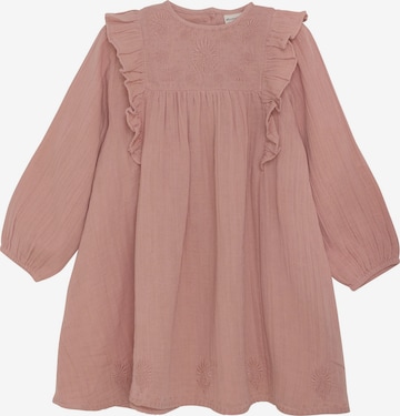 MINYMO - Vestido ' MIDress LS w. Emb ' em rosa: frente