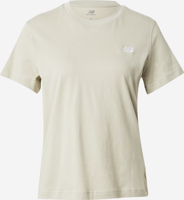 new balance - Camiseta 'Essentials' en verde: frente