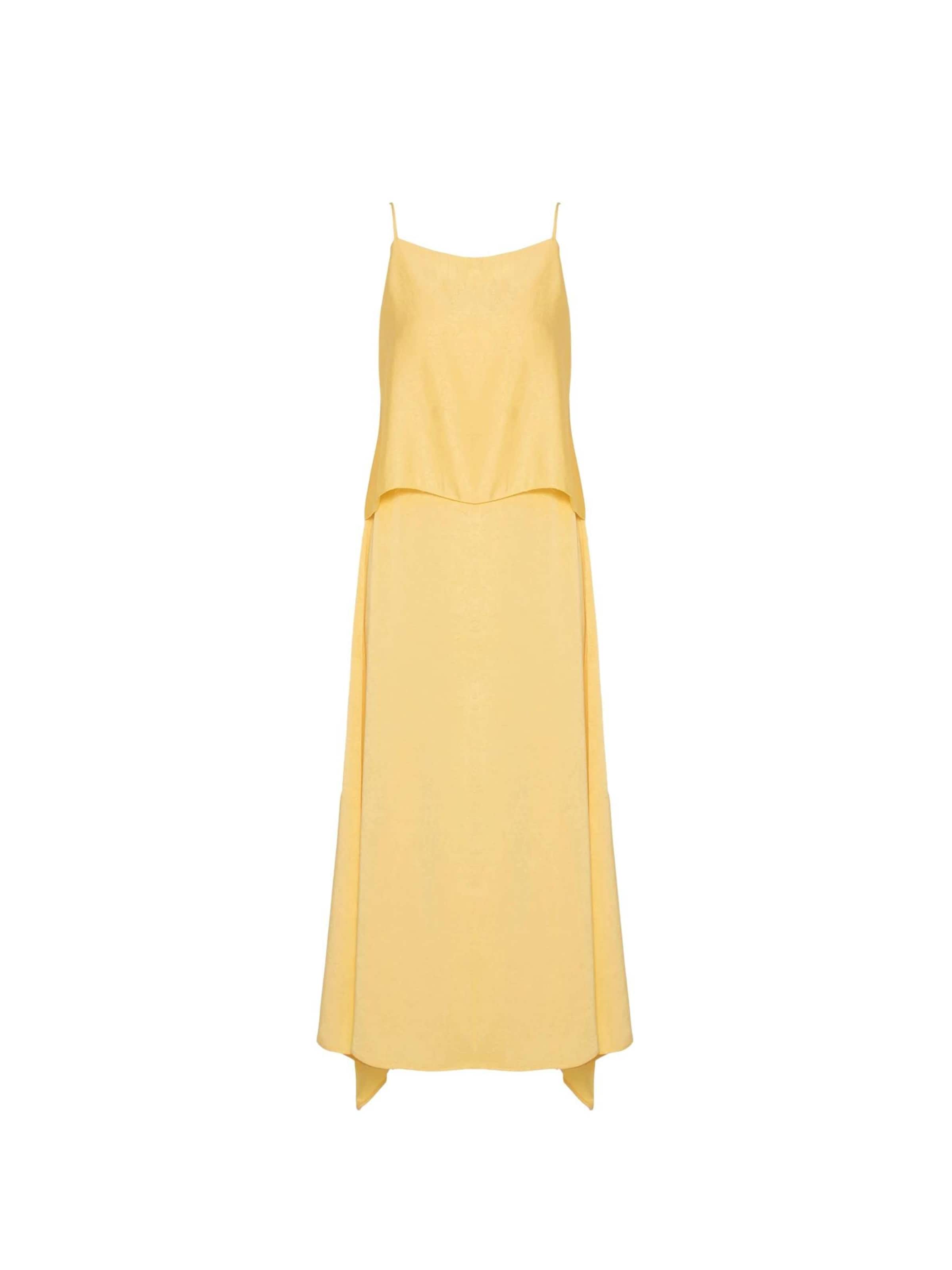 Beatrice .b Jurk in Geel: voorkant