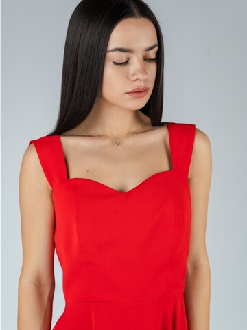 Petite Glam - Vestido 'Marilyn' en rojo