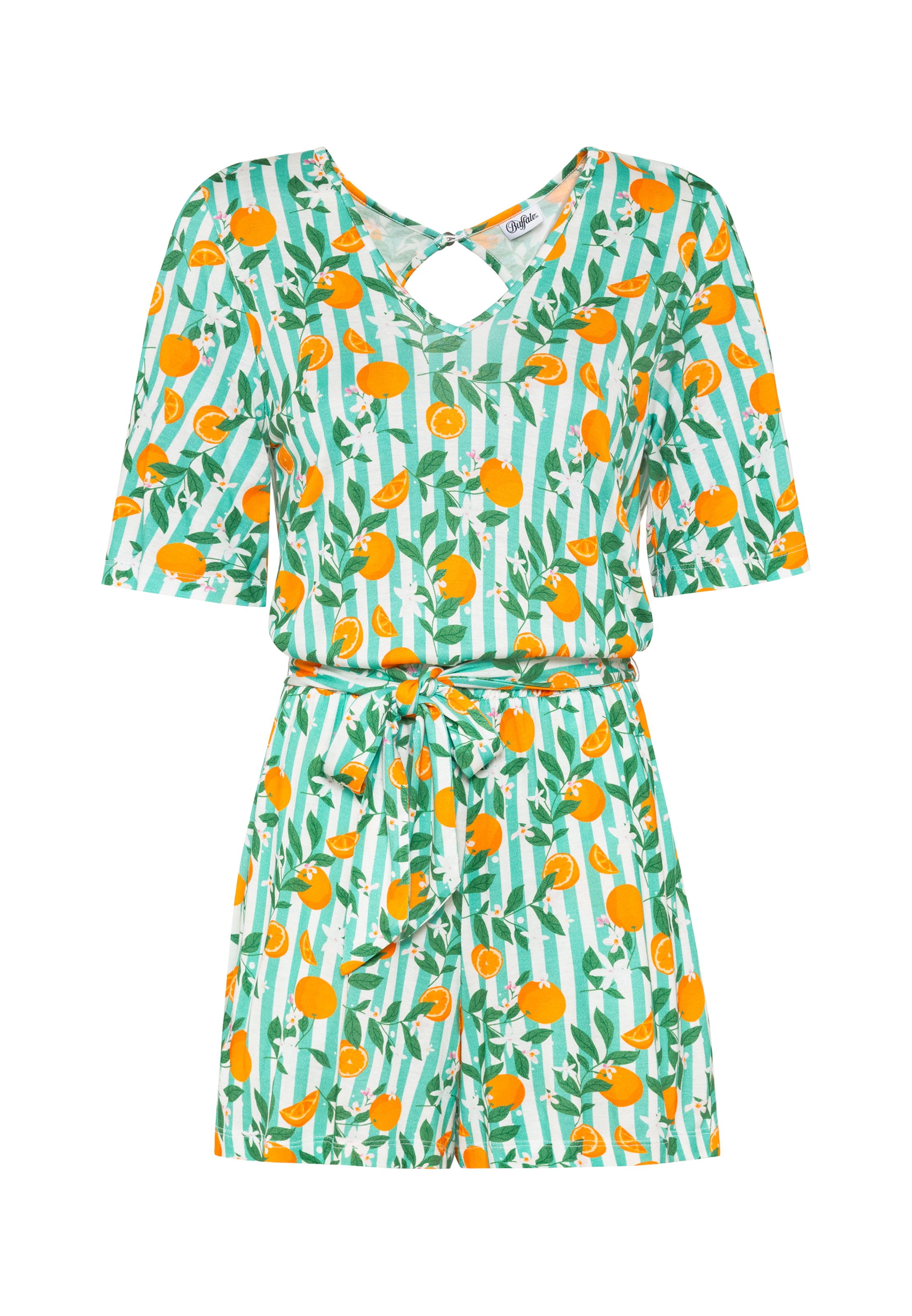 BUFFALO Jumpsuit i grön: framsida