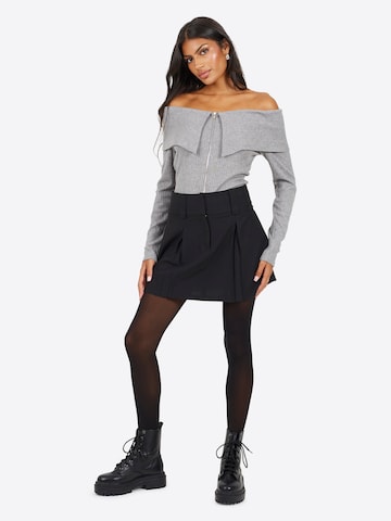 BRAVE SOUL Gebreid vest in Grijs