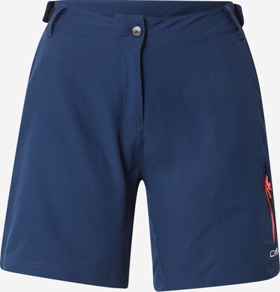 Pantaloni sport CMP pe albastru / roz deschis / alb, Vizualizare produs