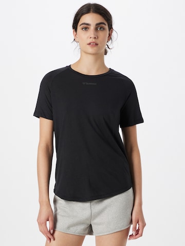 Hummel Performance Shirt 'Vanja' in Black: front