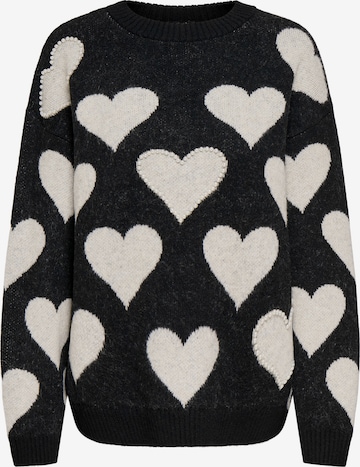 ONLY - Pullover 'ONLPOPPY' em preto: frente