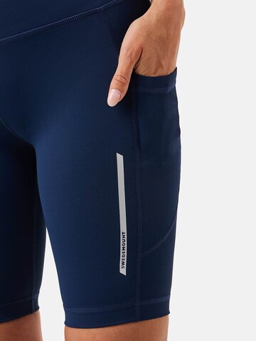 SWEDEMOUNT Skinny Sporthose 'Core'‌‌‌‌‌‌‌‌‌ in Blau