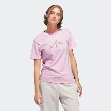 ADIDAS SPORTSWEAR Funktionsshirt 'Elem Flrl' in Pink: Vorderseite