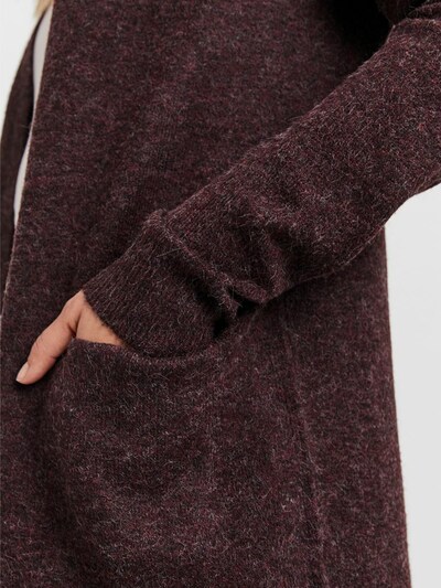 VERO MODA Strickjacke in burgunder, Produktansicht
