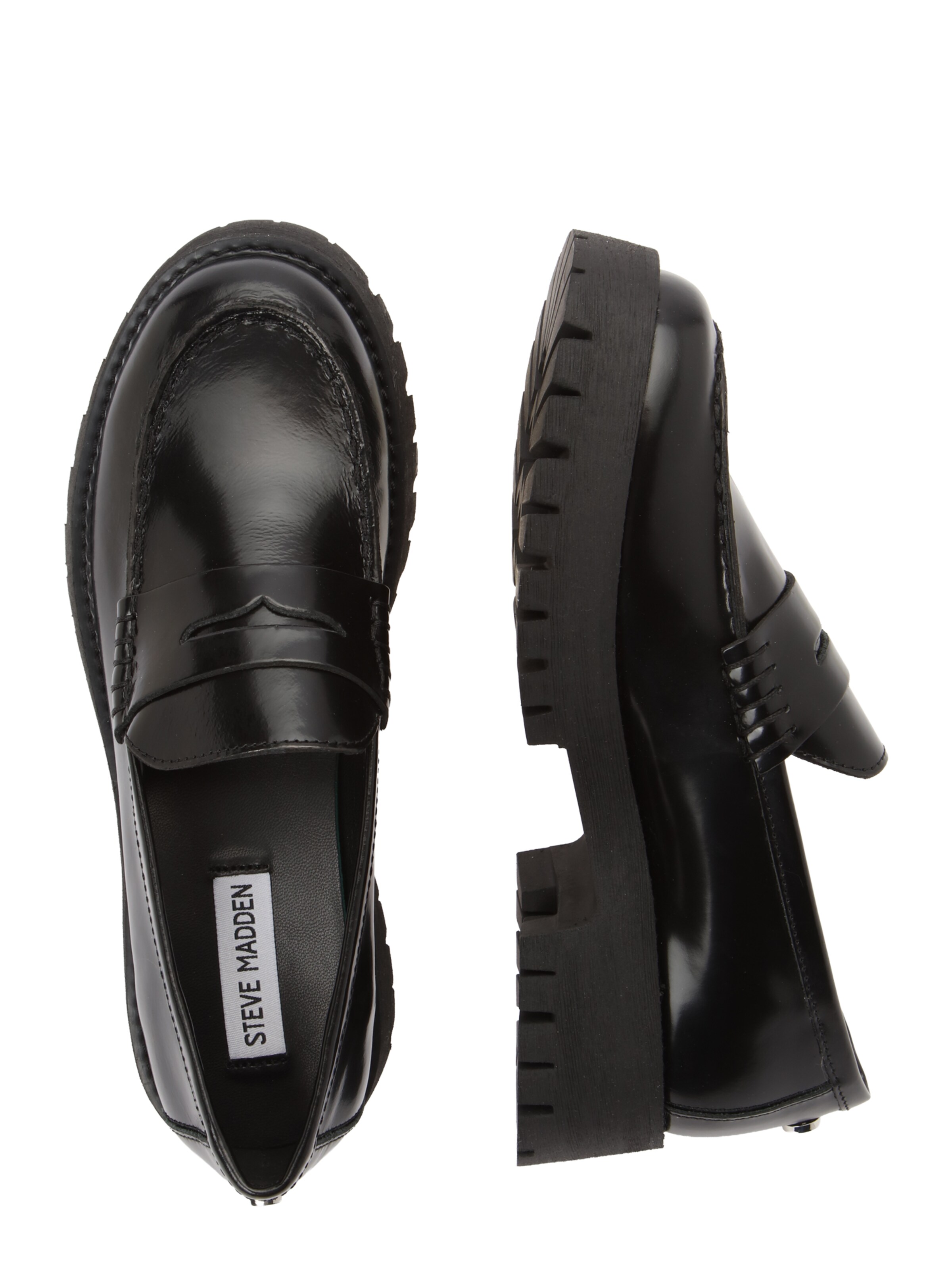 STEVE MADDEN Παντοφλέ σε μαύρο