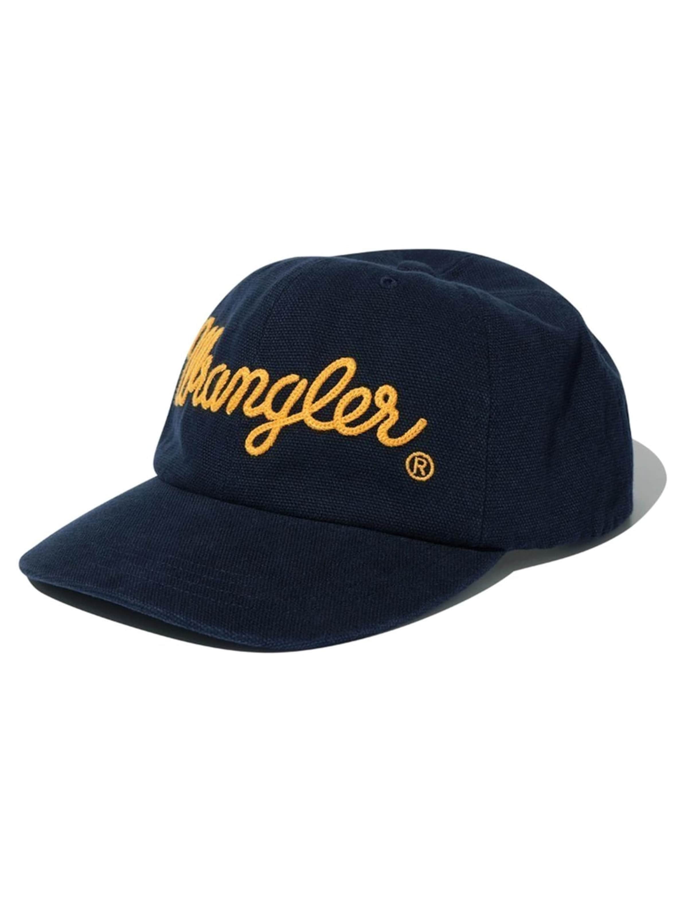 Chapeaux 'ROPE LOGO CAP NAVY' WRANGLER en bleu : devant
