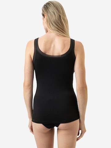 Mey Undershirt 'Modal Lace' in Black