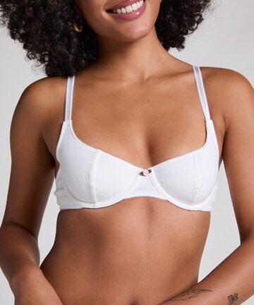 Hunkemöller T-shirt BH in Wit