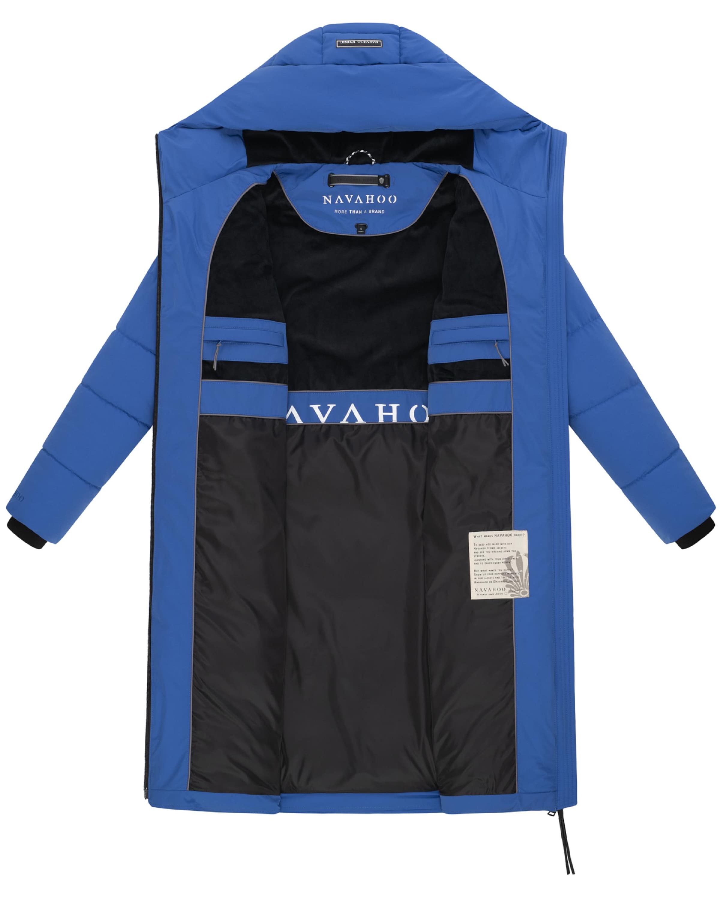 Palton de iarnă 'Schokokuss XIV' de la NAVAHOO pe albastru