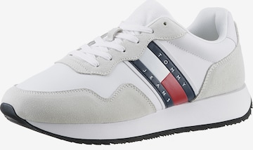 Tommy Jeans Sneakers low 'ESSENTIAL' i hvit: forside