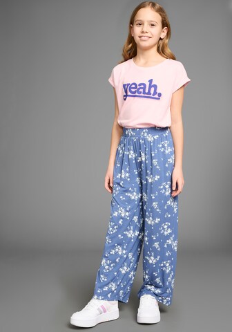 Kidsworld Wide Leg Hose in Blau