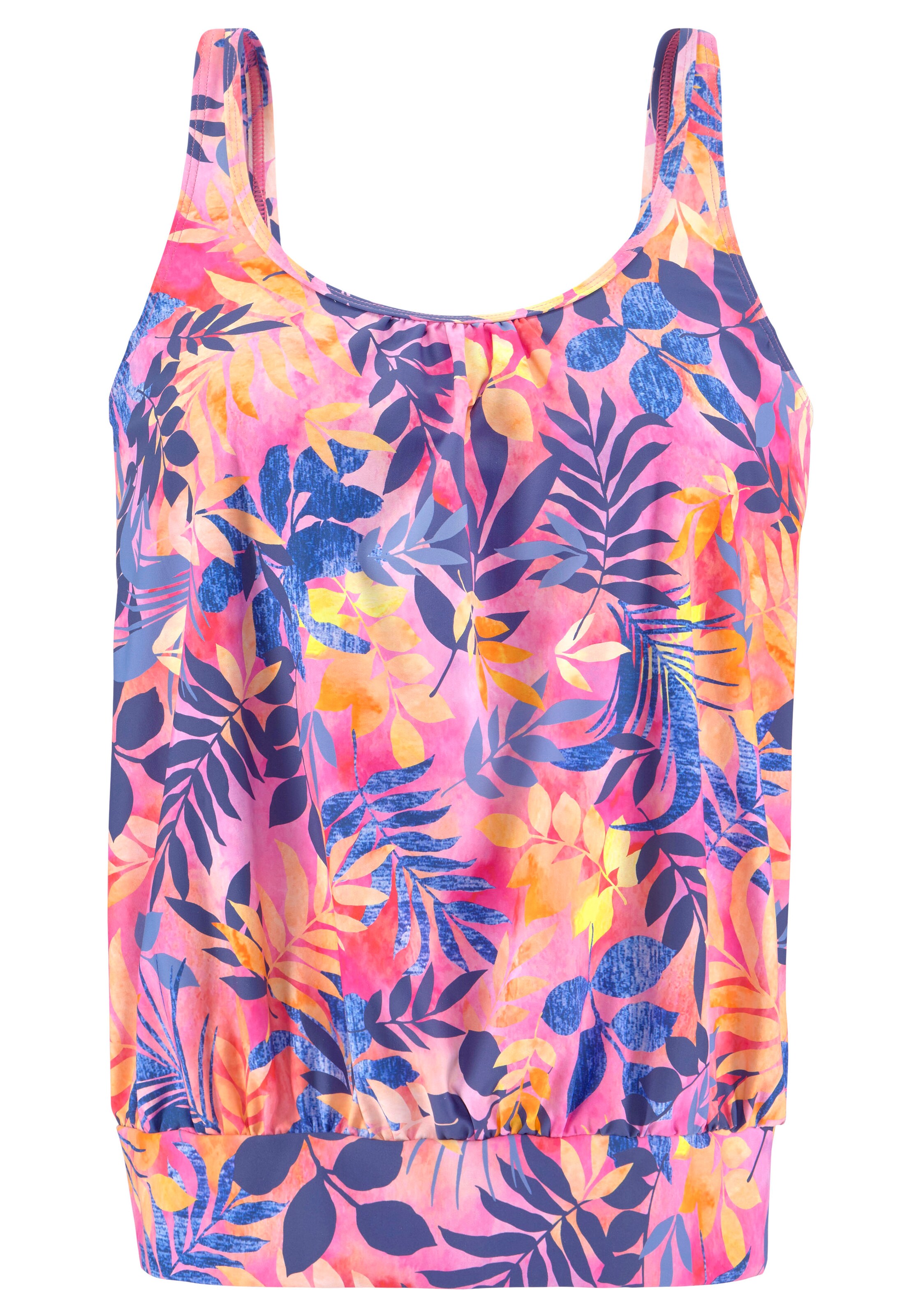 VIVANCE Tankini Top in Pink: front