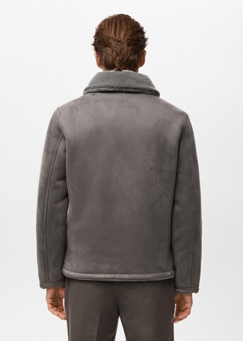 MANGO MAN Between-Season Jacket 'Fleet' in Grey