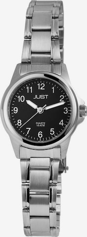 JUST Analog Watch 'Estia, 10 ATM' in Silver: front