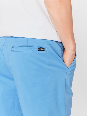 Regular Pantaloni eleganți de la HOLLISTER pe albastru