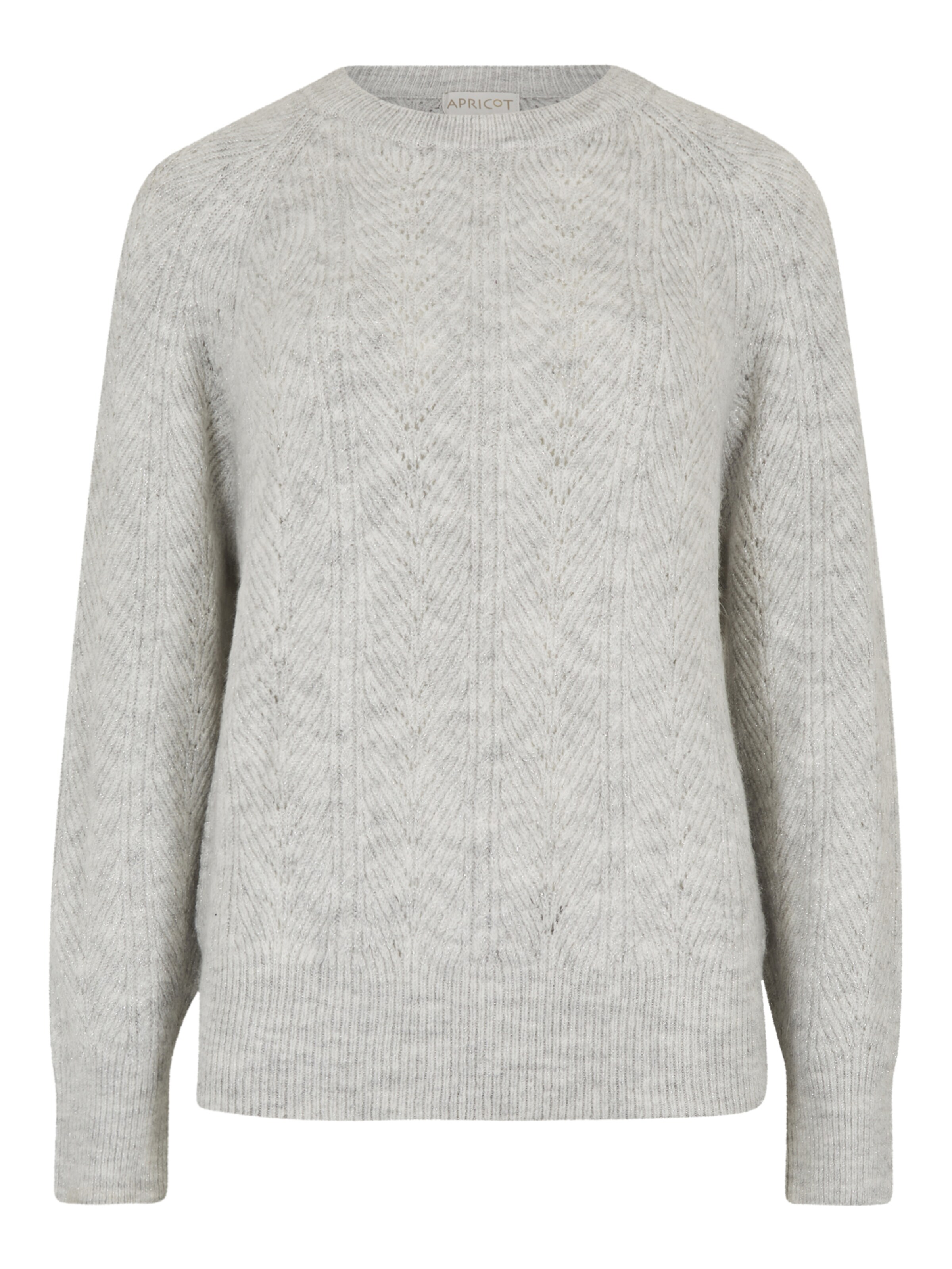 Apricot Trui in Grijs: voorkant