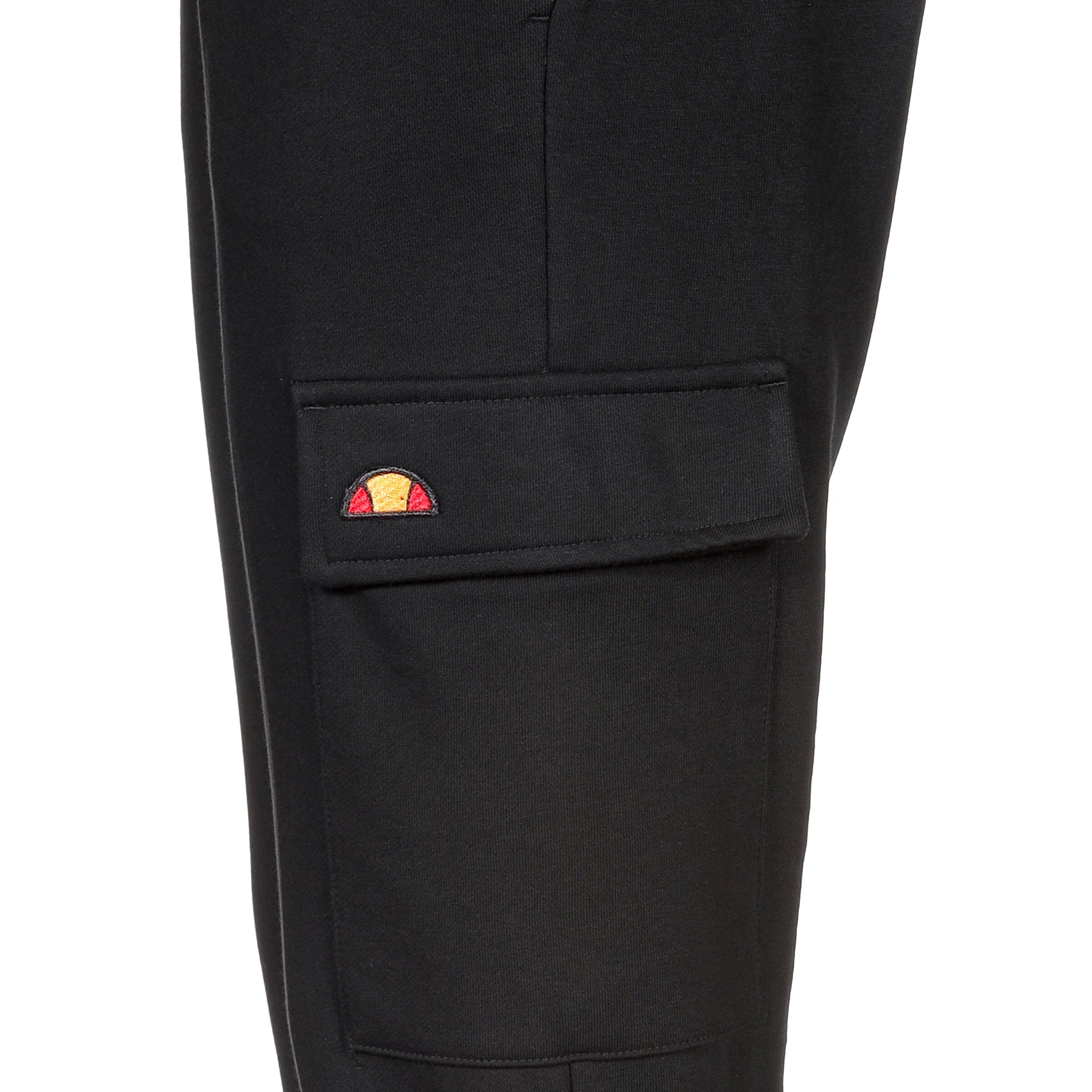 ELLESSE Tapered Cargohose in Schwarz