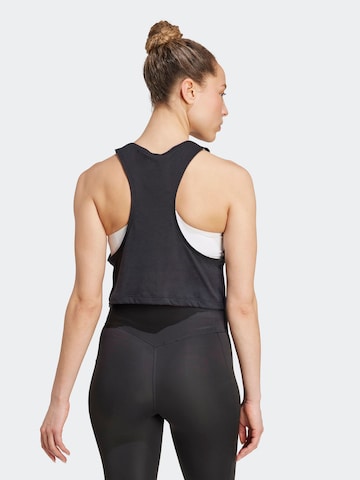 ADIDAS PERFORMANCE Sporttop 'Essentials' in Zwart