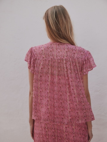 Rockett St George Bluse in Pink