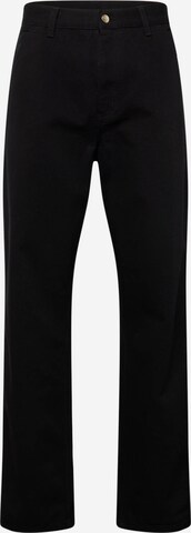 Carhartt WIP Широка кройка Панталон в черно: отпред
