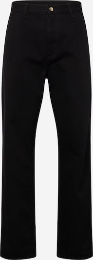 Pantaloni Carhartt WIP pe galben / negru / alb natural, Vizualizare produs