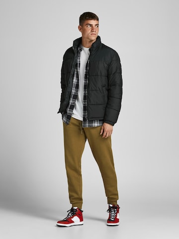 JACK & JONES Between-Season Jacket 'Paul' in Black