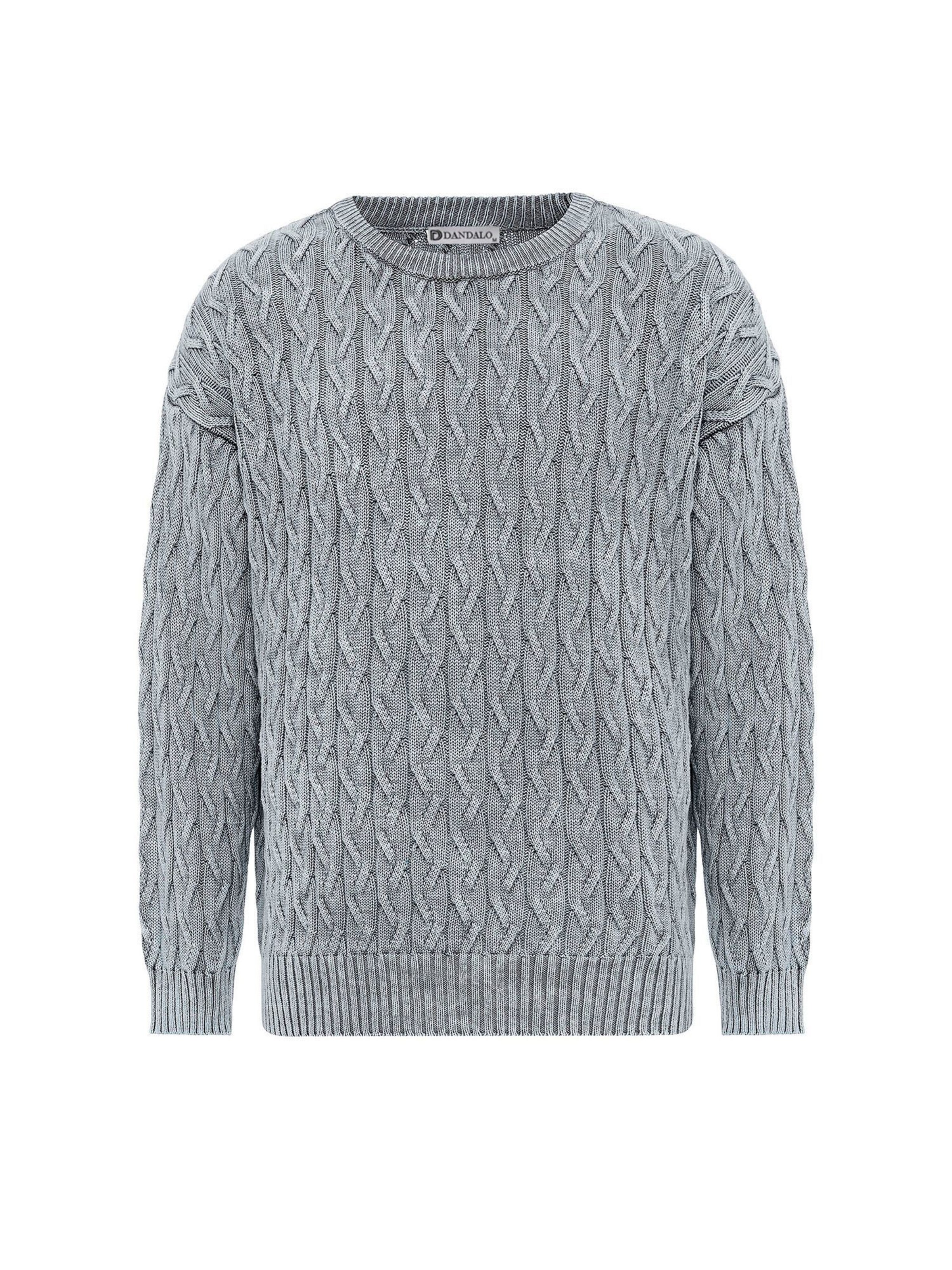 Pullover di Dandalo in grigio: frontale