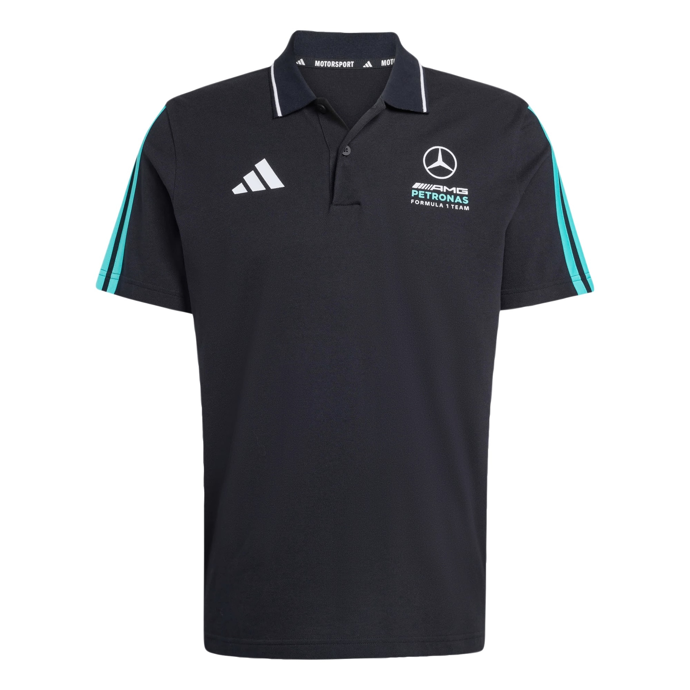 T-Shirt fonctionnel 'Mercedes - AMG Petronas Formula 1 Team DNA' ADIDAS PERFORMANCE en noir : devant