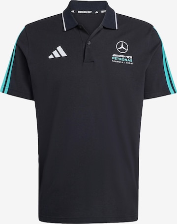 juoda ADIDAS PERFORMANCE Sportiniai marškinėliai 'Mercedes - AMG Petronas Formula 1 Team DNA': priekis