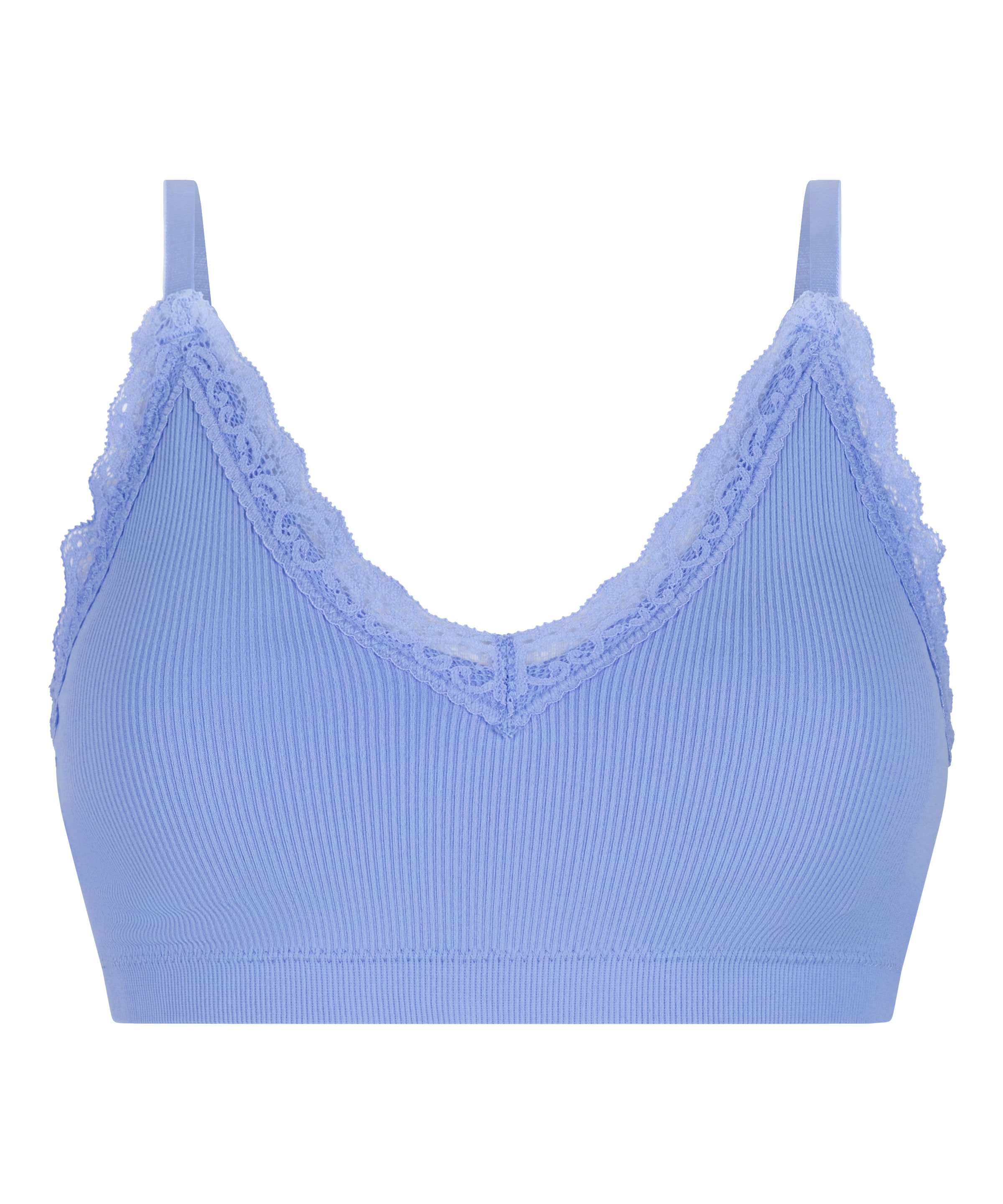 Hunkemöller Bustier BH 'Lola' in Blau: Vorderseite