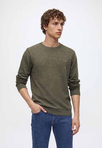 INDICODE JEANS Sweter 'Dorburn' w kolorze zielony