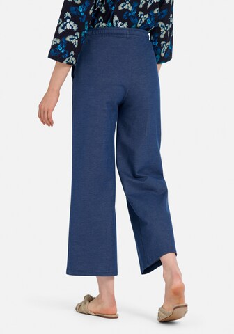 Green Cotton Loose fit Pants in Blue