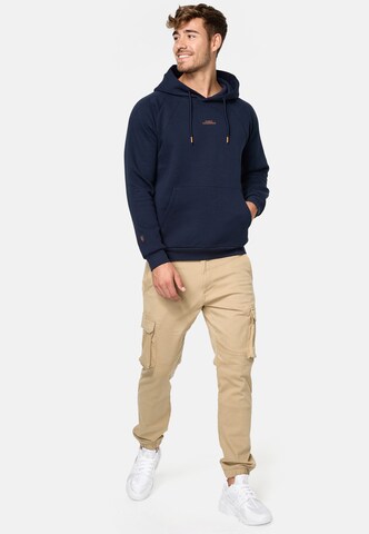 INDICODE JEANS Sweatshirt 'Virginia' in Blue