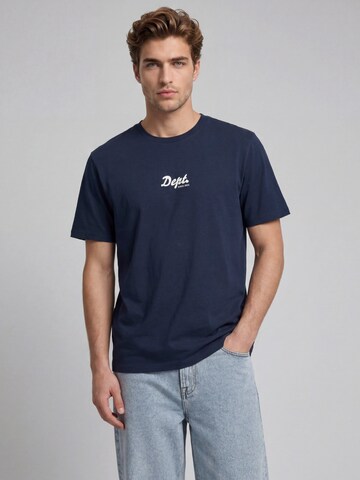 JJ Rebel - Camiseta 'JREBELIJAH' en azul